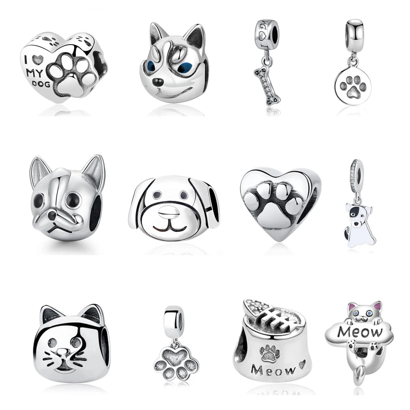 Подвески из серебра 100% пробы для женщин|Бусины| |