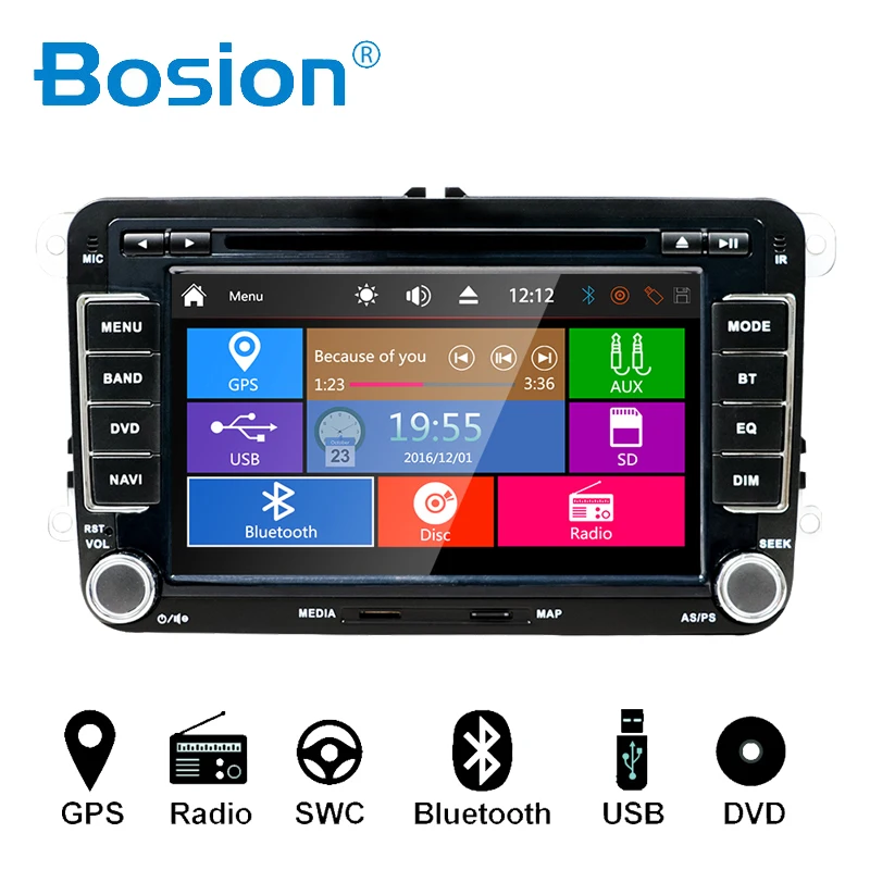 Автомобильный DVD радиоприемник 2 din пк GPS USB HD для VW Skoda POLO GOLF 5 6 PASSAT CC JETTA TIGUAN TOURAN Fabia