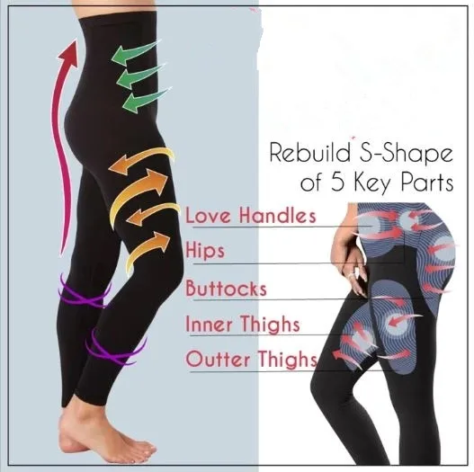 Спящая красавица шейпер для ног штаны леггинсы женщин формирователь тела белье