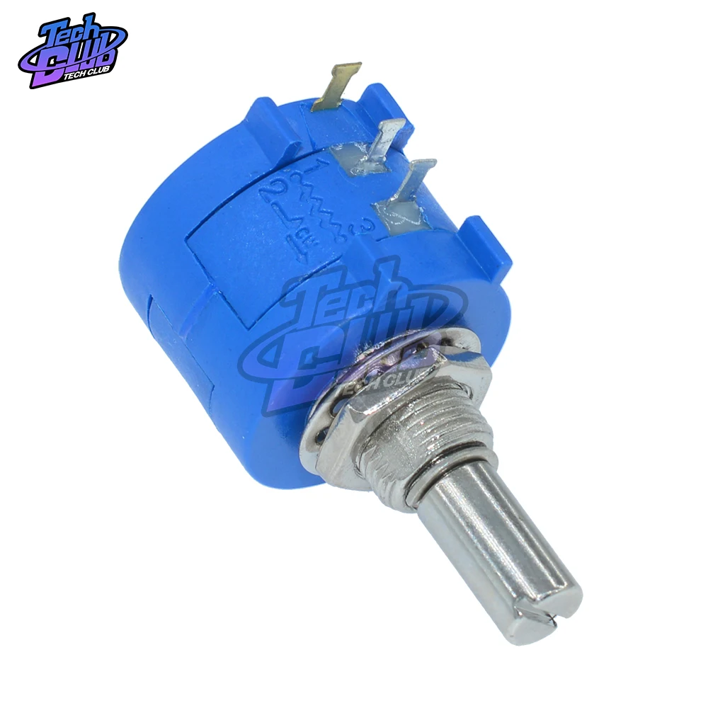 1 шт. прецизионный многооборотный потенциометр 3590S-2-103L 3590S 10K ohm 10 колец