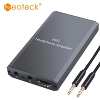 neoteck 16 300%cf%89 mini hifi headphone amplifier portable amp 1000mah 3 5mm aux mobile phones earphone amplifier with audio cable