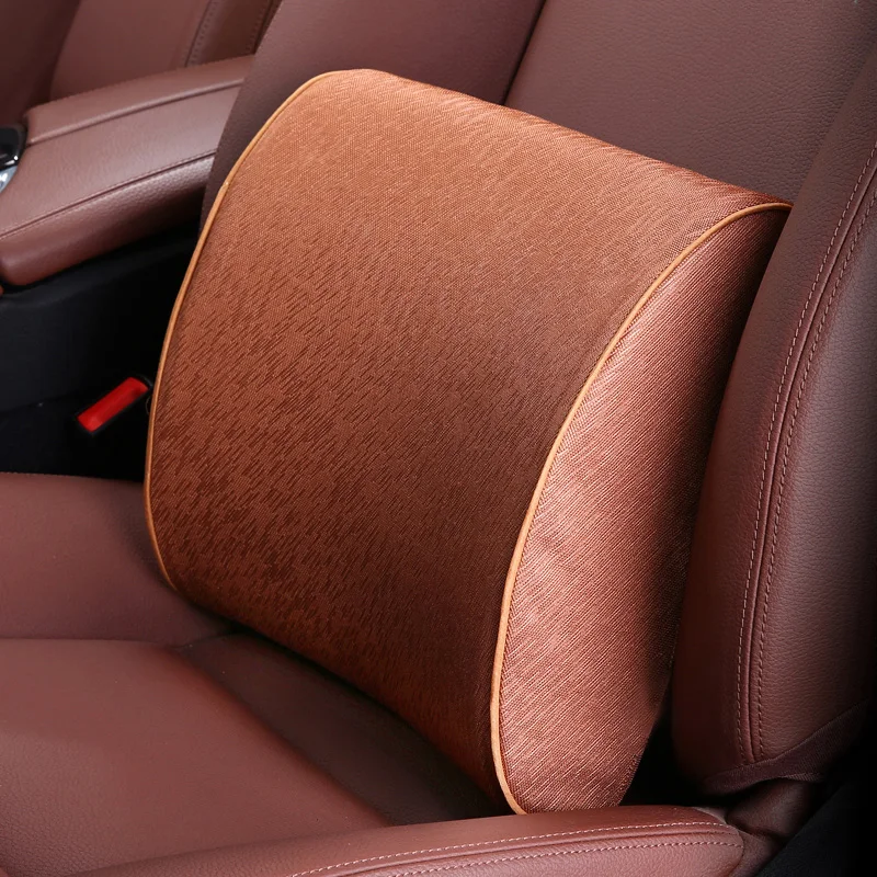 Поддержка спинки стула подушка для сиденья автомобиля рельеф поясничная Скоба