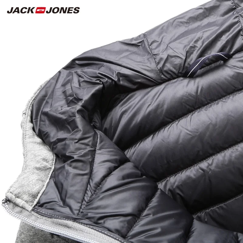 JackJones мужской короткий пуховик с капюшоном парка пальто верхняя одежда мужская