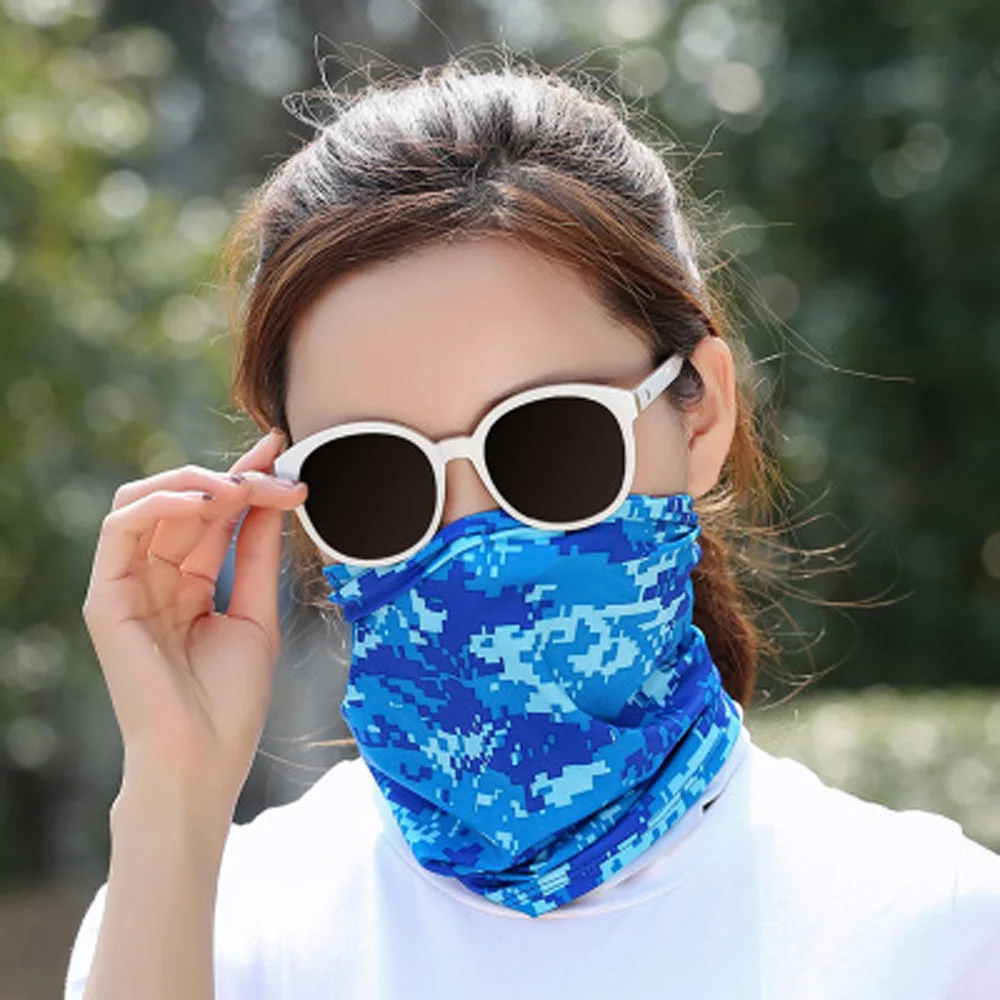 1 шт. Камуфляжный походный шарф для мужчин и женщин Реверсивный Тюрбан повязка на