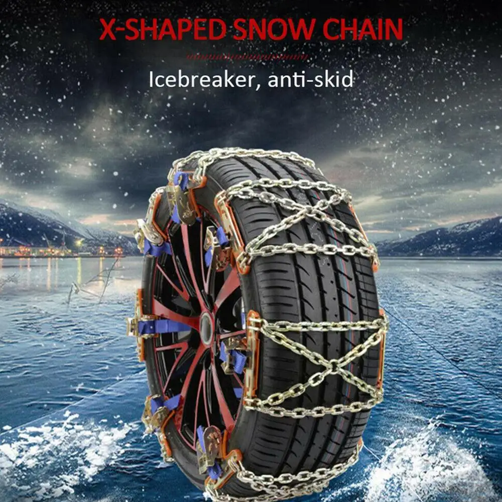 HiMISS Universal Steel Truck Car Wheels Tyre Snow Ice Chains Winter Anti skid Vehicles SUV Wheel Chain|Колесные цепи| |