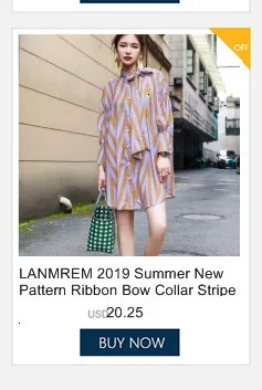 LANMREM весеннее новое модное платье из двух частей, свободное женское платье с длинными рукавами и круглым вырезом 19B-a366
