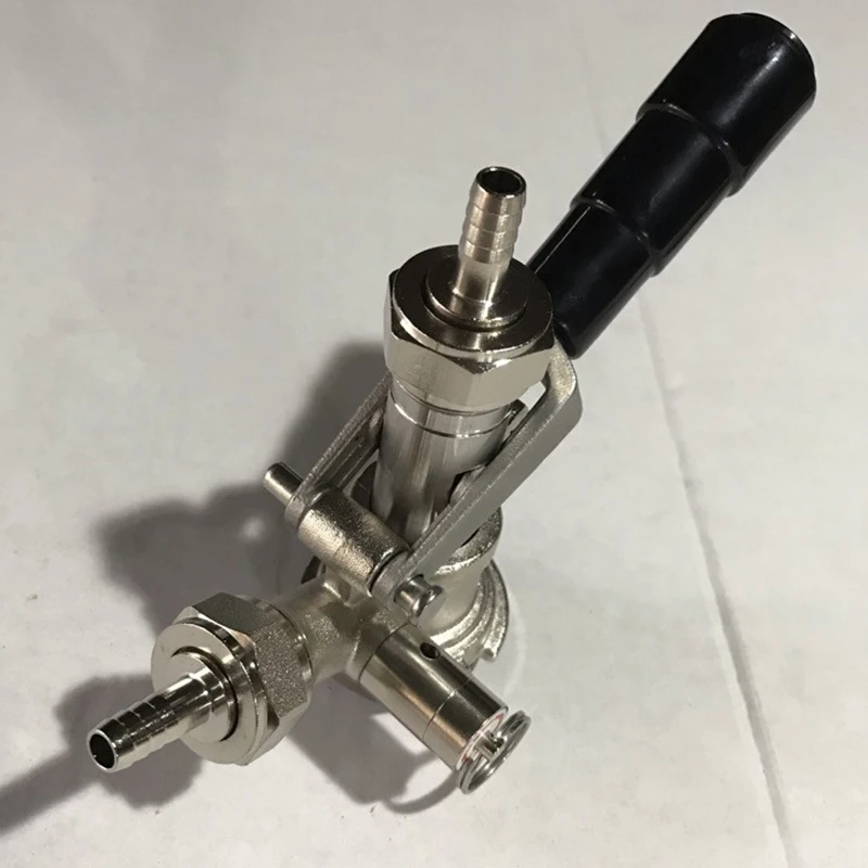 

AFBC Beer Keg Coupler D System Tap Lever Handle, Draft Beer Distribution Equipment Black (Pack of 2)