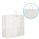 TrustFire коробка для хранения литиевых батарей Чехол Держатель водонепроницаемый мешок с зажимом для 4x18650 литиевых перезаряжаемых батарей чехол s