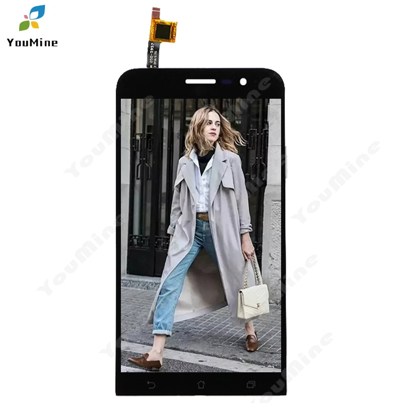 100% протестированный ЖК дисплей 5 0 дюйма для ASUS Zenfone GO ZB500KL с сенсорной панелью