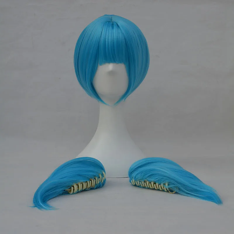 Парик для косплея Салли из Sallyface термостойкие синтетические волосы с коротким