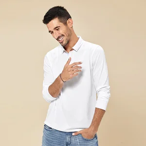 KUEGOU 2022 Весенняя хлопковая черная рубашка поло в стиле пэчворк, Мужская Модная приталенная рубашка с длинным рукавом, Мужская одежда, брендовый Топ 88028