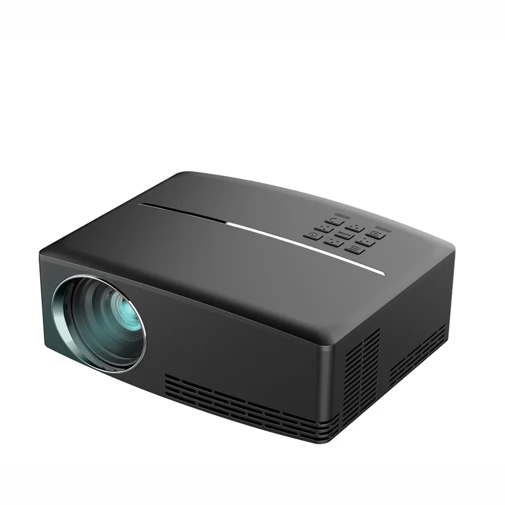 Портативный мини-проектор GP80 1080P светодиодный ЖК-проектор VGA HDMI проектор домашний