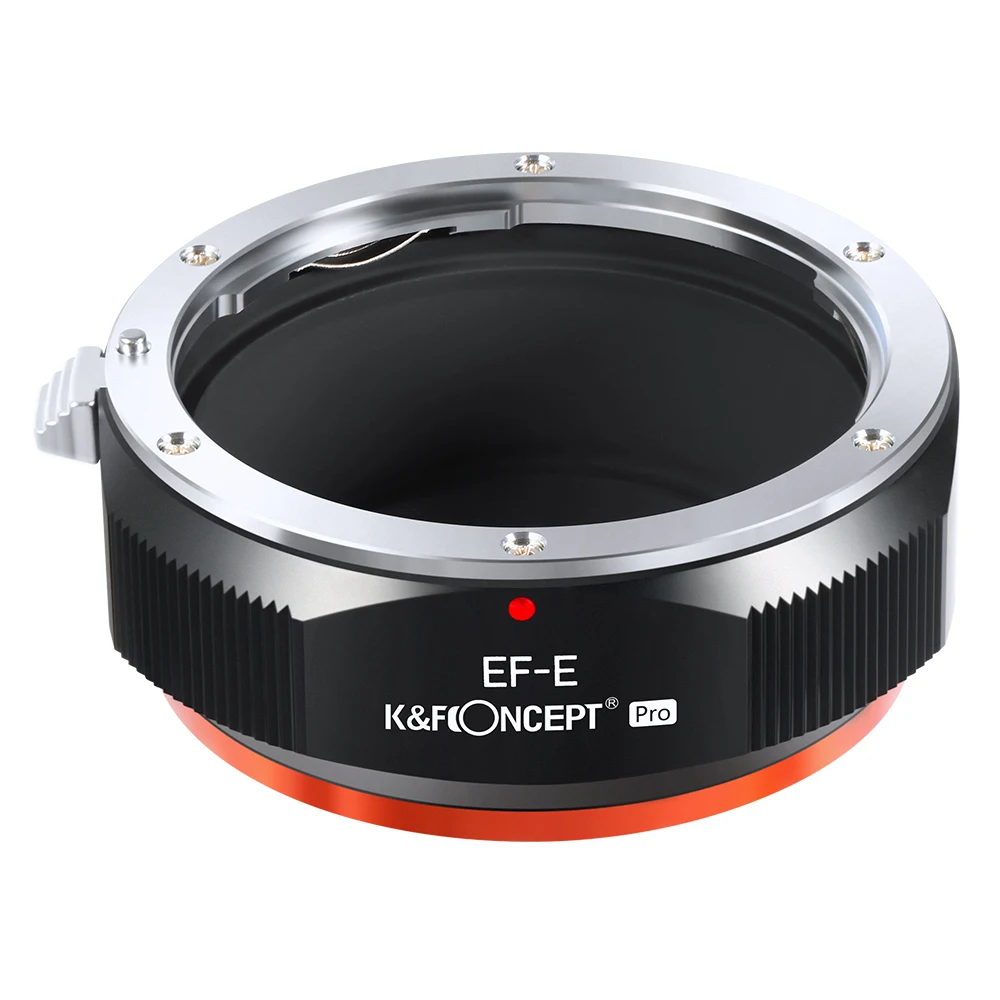 Купи Адаптер K & F Concept для крепления объектива Canon EOS EF к Sony NEX-7 6 5R 5T A5000 A5100 A6000 A6300 A6400 A6500 A7 A7II A7R A73 A9 за 1,689 рублей в магазине AliExpress