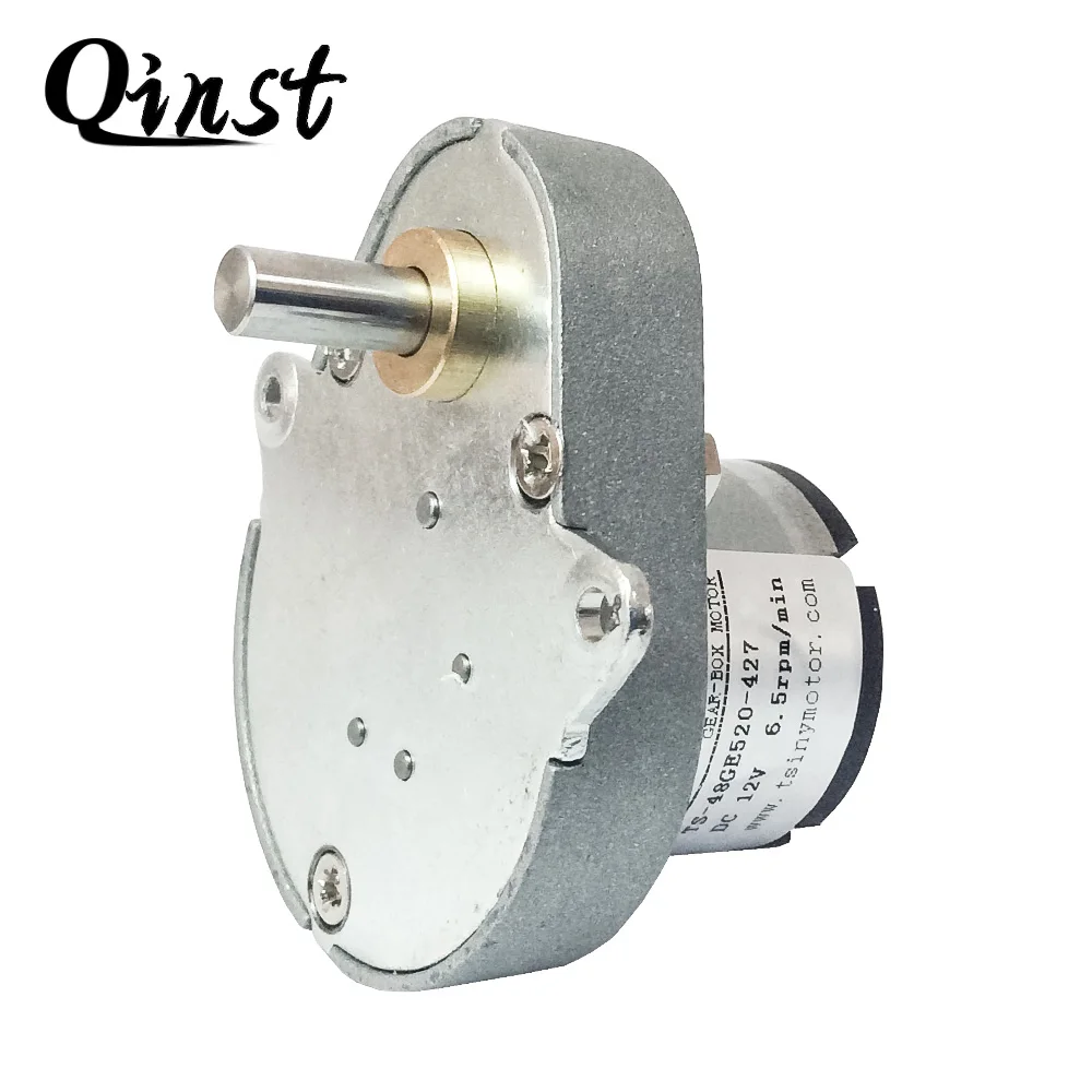 

DC Motor 6.5/25RPM 12V Gear Motor Electric Bicycle Or Marine Motor Metal Gear Reversal Self-locking Automation Equipment