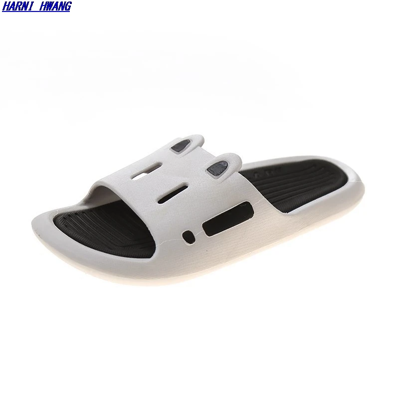 

Summer women's thick-soled slippers non-slip bathroom household slippers for couples indoor soft-soled household bathing shoes