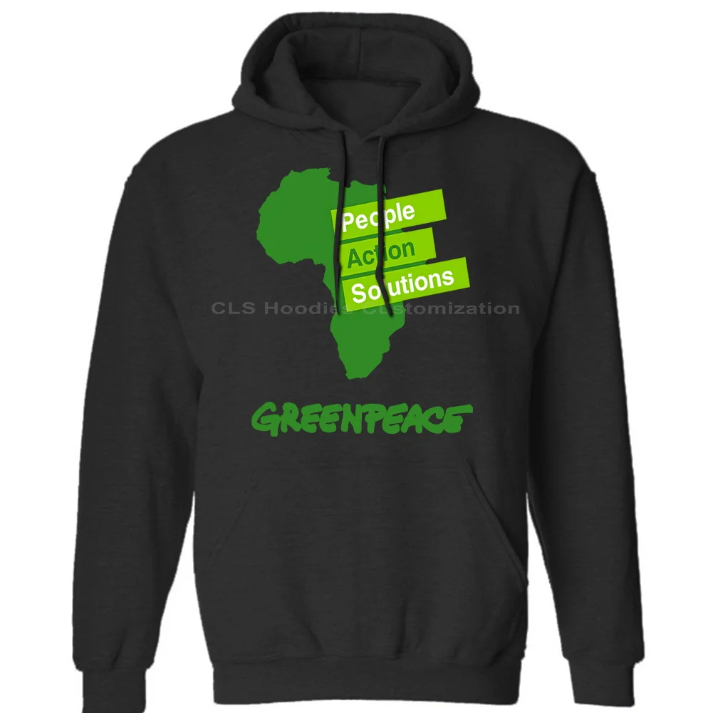 GREENPEACE 5 Новинка унисекс Мужские Женские зимние толстовки бесплатная доставка |