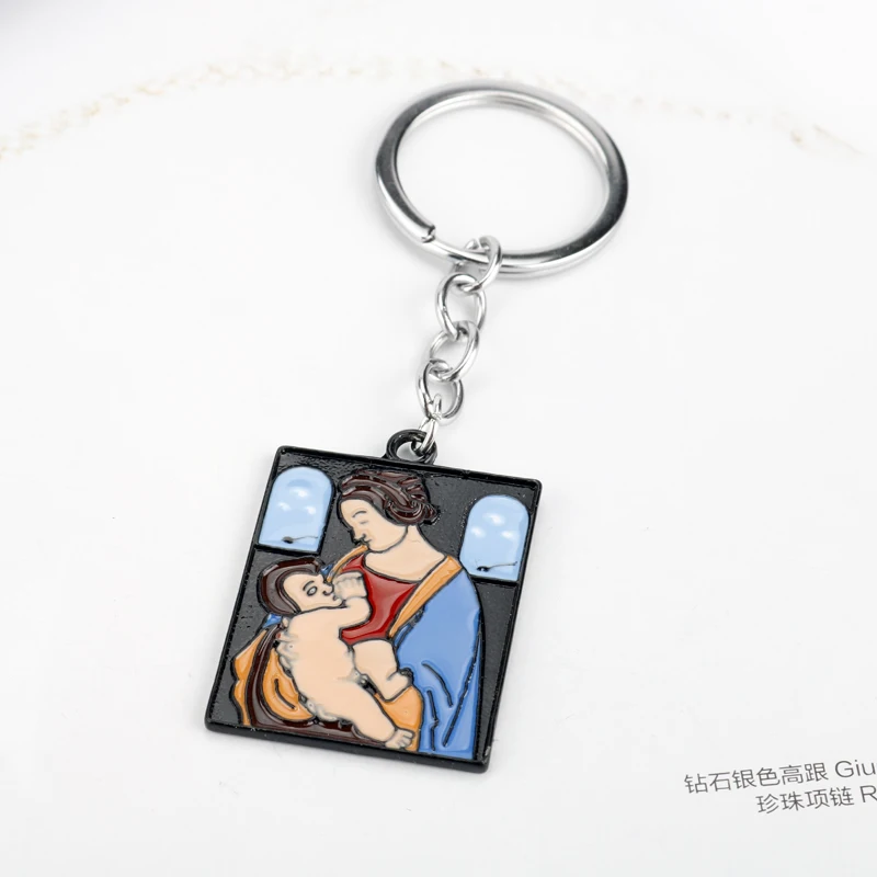 Брелок Детская Подвеска для ключей подвеска от художественной матери собак |