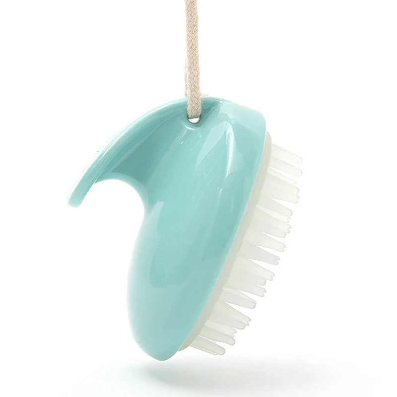 Силиконовая щетка для массажа головы расческа мытья и насадка душа миниатюрный