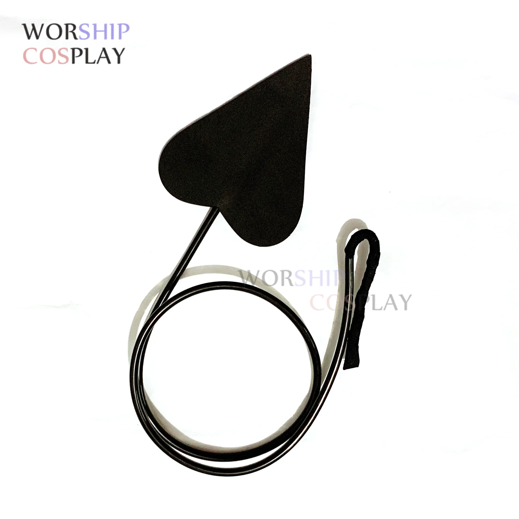 Черное сердце дьявол хвост для косплея зла Ao no туфли Blue Exorcist Okumura Rin аксессуары
