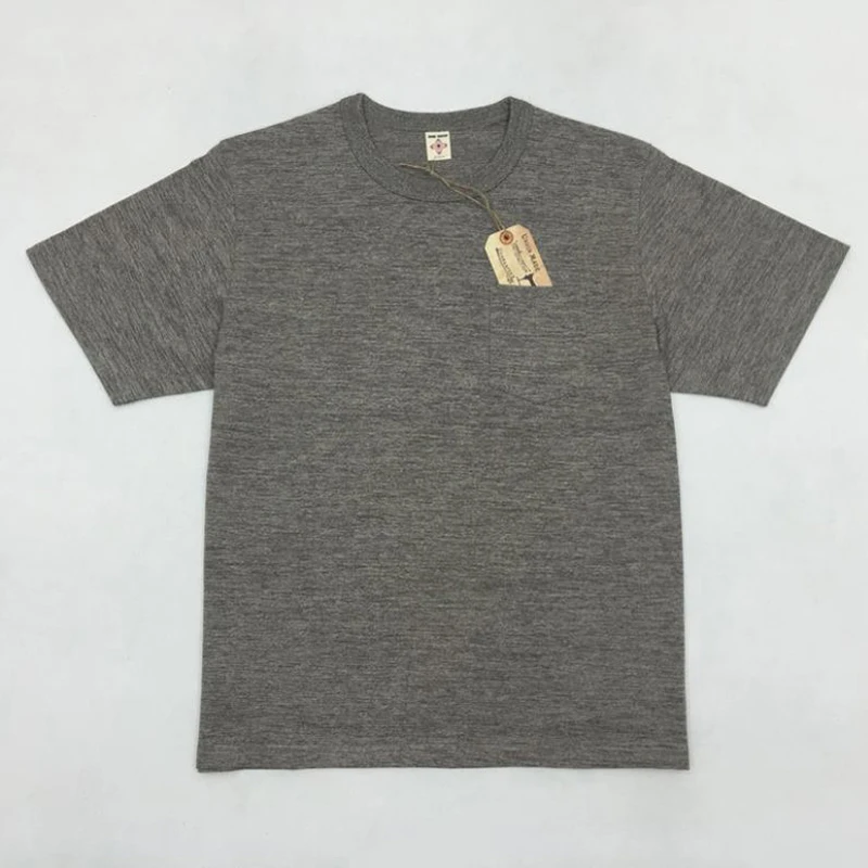 

Мужская футболка с карманами DONG, черная Базовая футболка с карманами, лето 2021