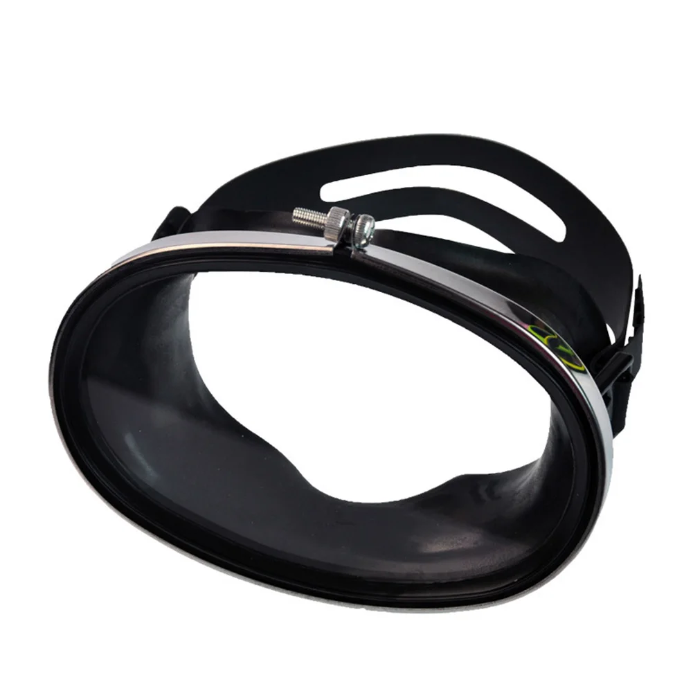 

Underwater Goggles Diving Anti Fog Glasses Lens One size Black Professional