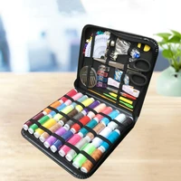 112pcs quilting thread case stitching embroidery craft sewing kits large capacity travel supplies kitting needles tools