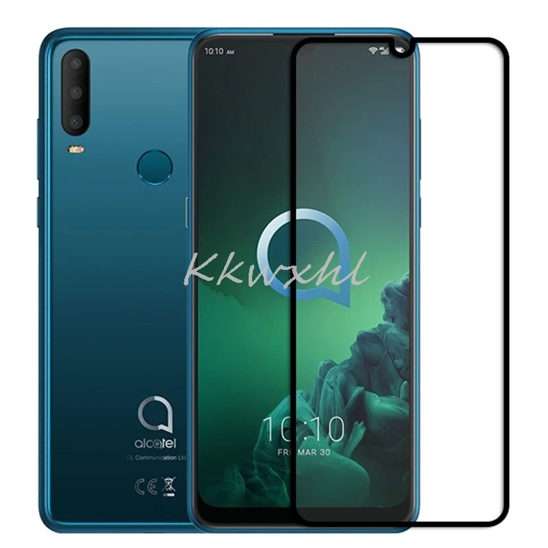 

9H HD Full Cover Color Tempered Glass For Alcatel 3X (2019) Glass Screen Protector Protective Film Guard