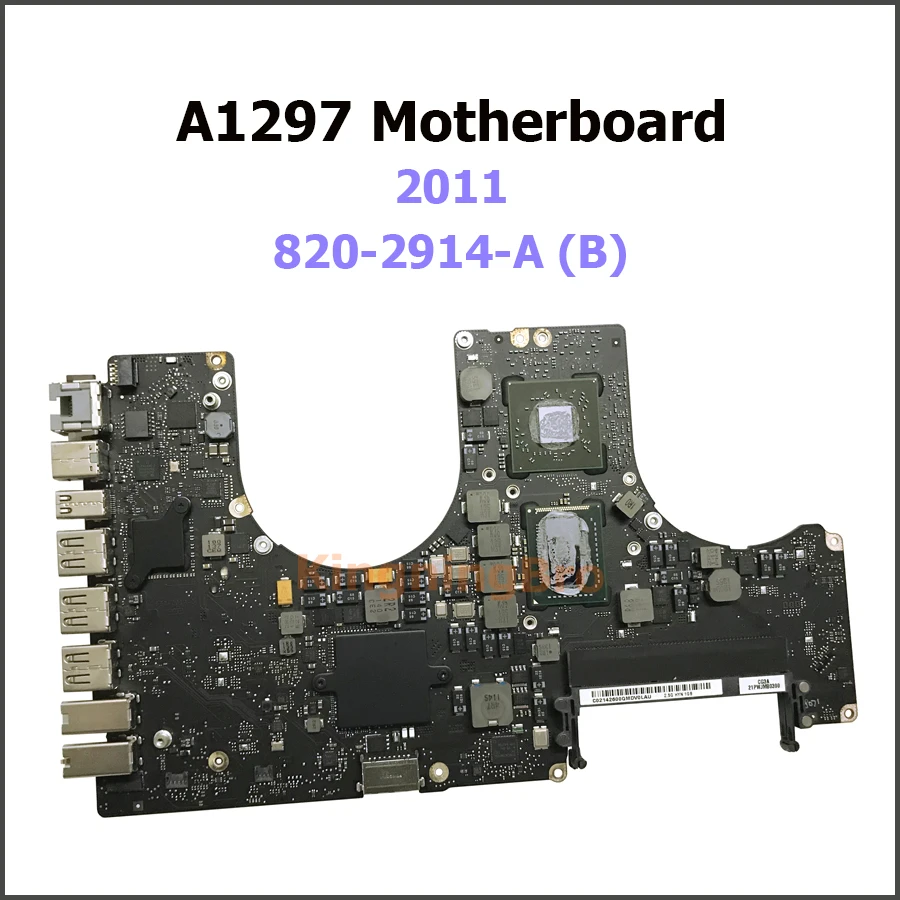 Протестированная оригинальная материнская плата A1297 820 2610 A 2849 2914 для Apple Macbook Pro 17
