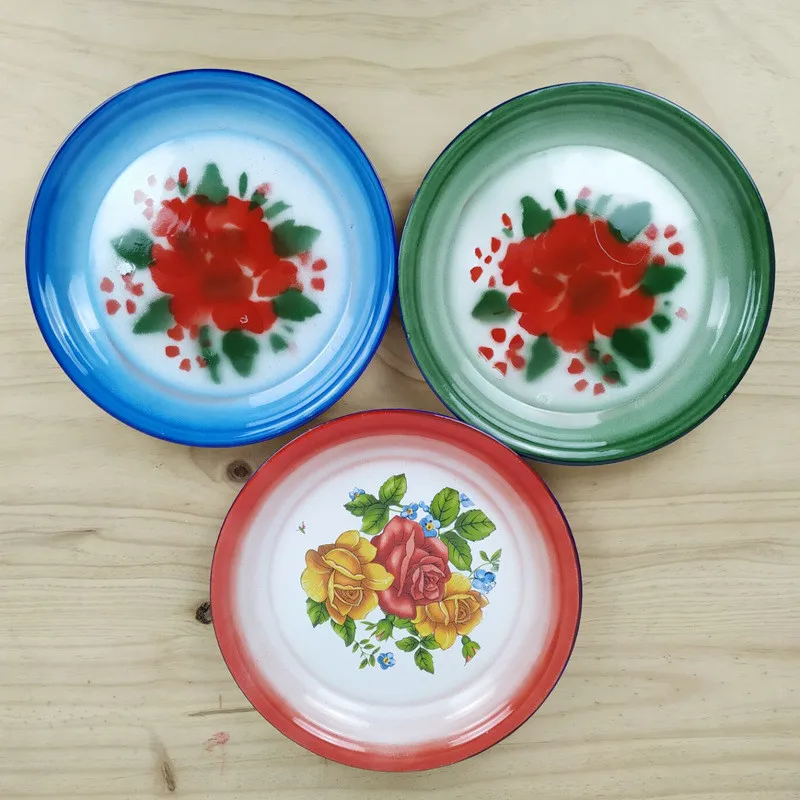 Старинный китайский аристократический поднос для чая бытовая тарелка хлеба еды