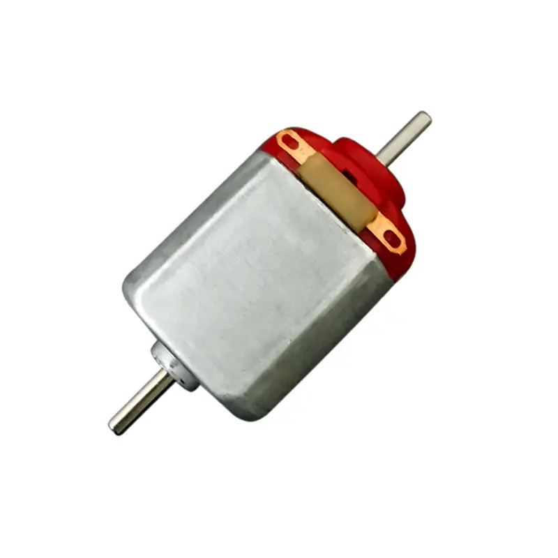 Микродвигатель электрический F130 DC1,5В-6В 3В 12000 об/мин высокоскоростной двойной оси для игрушек DIY, моделей автомобилей, лодок, вентиляторов RC.