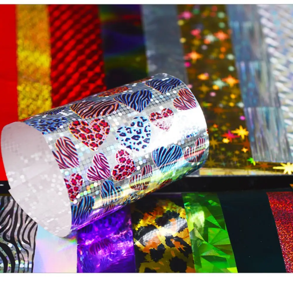 24 листа мерцающие лазерные наклейки|Стикеры и наклейки| |