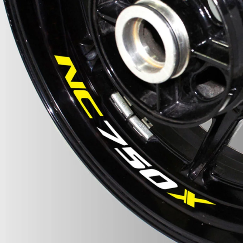 Набор из 8 шт. высокого качества для Honda NC750X nc 750x колеса мотоцикла стикеры Наклейка