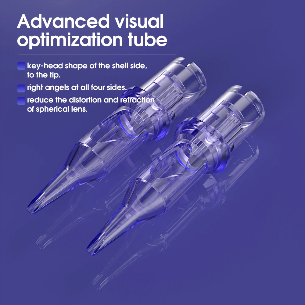 20 шт./лот Mast Pro круглый шейдер RS стерилизованная Татуировка одноразовый картридж