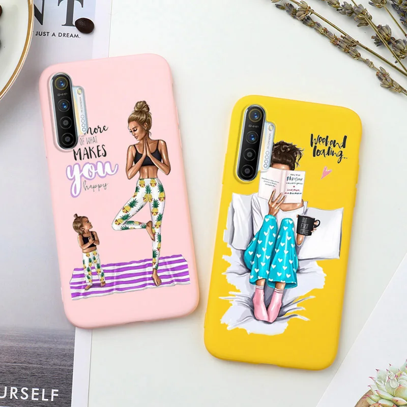 Для Oppo A9 A5 2020 A31 A91 A92S A1k A52 A72 A92 силиконовый чехол для мамы и ребенка Realme X50 6 Pro 5 Reno 4 3