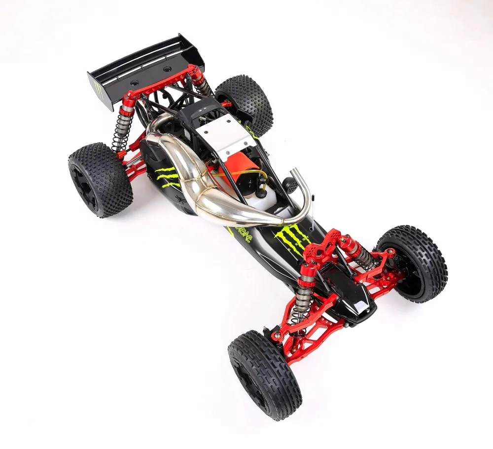 Новый дизайн металлическая выхлопная труба Pop Sound для 1/5 HPI Rovan KM BAJA 5B 5SC 5T запчасти