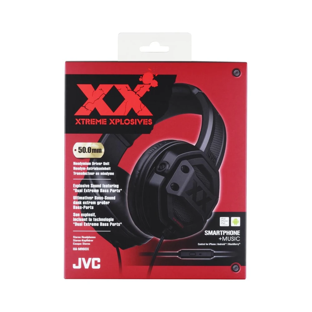 Наушники JVC HA-MR60X-E серия XX | Электроника