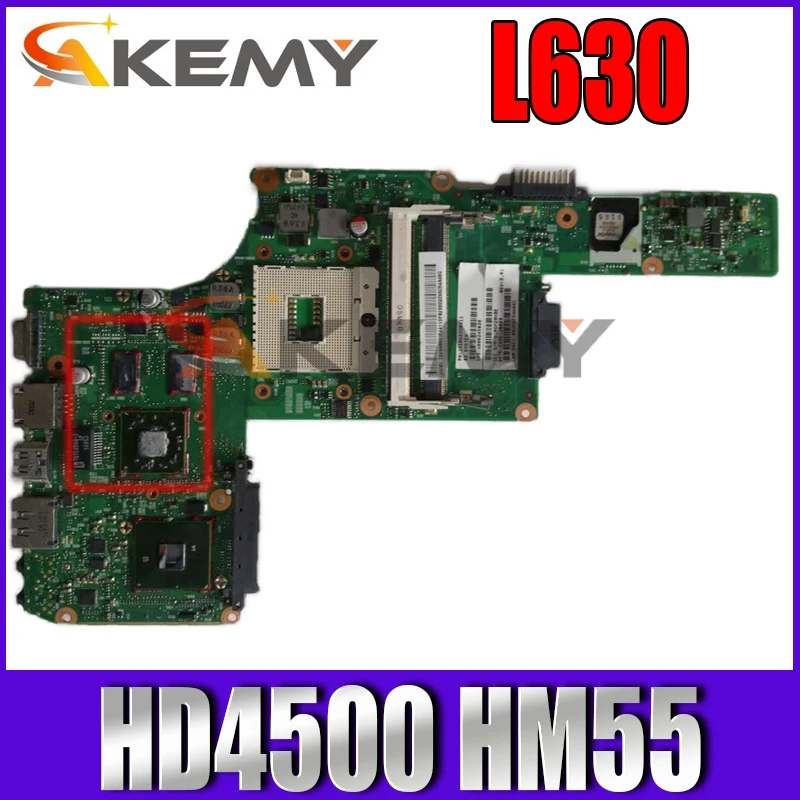 

BM10G-6050A2338501-MB-A03 SPS V000245020 V000245110 1310A2338522 для toshiba satellite L630 Материнская плата ноутбука HD4500 HM55 DDR3