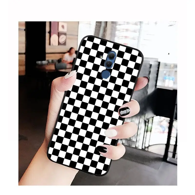 Чехол для телефона Maiyaca в шахматную клетку Huawei Mate 10 20 Lite 20X Mate20 Pro Mate9 Nova3 3i|Бамперы| |
