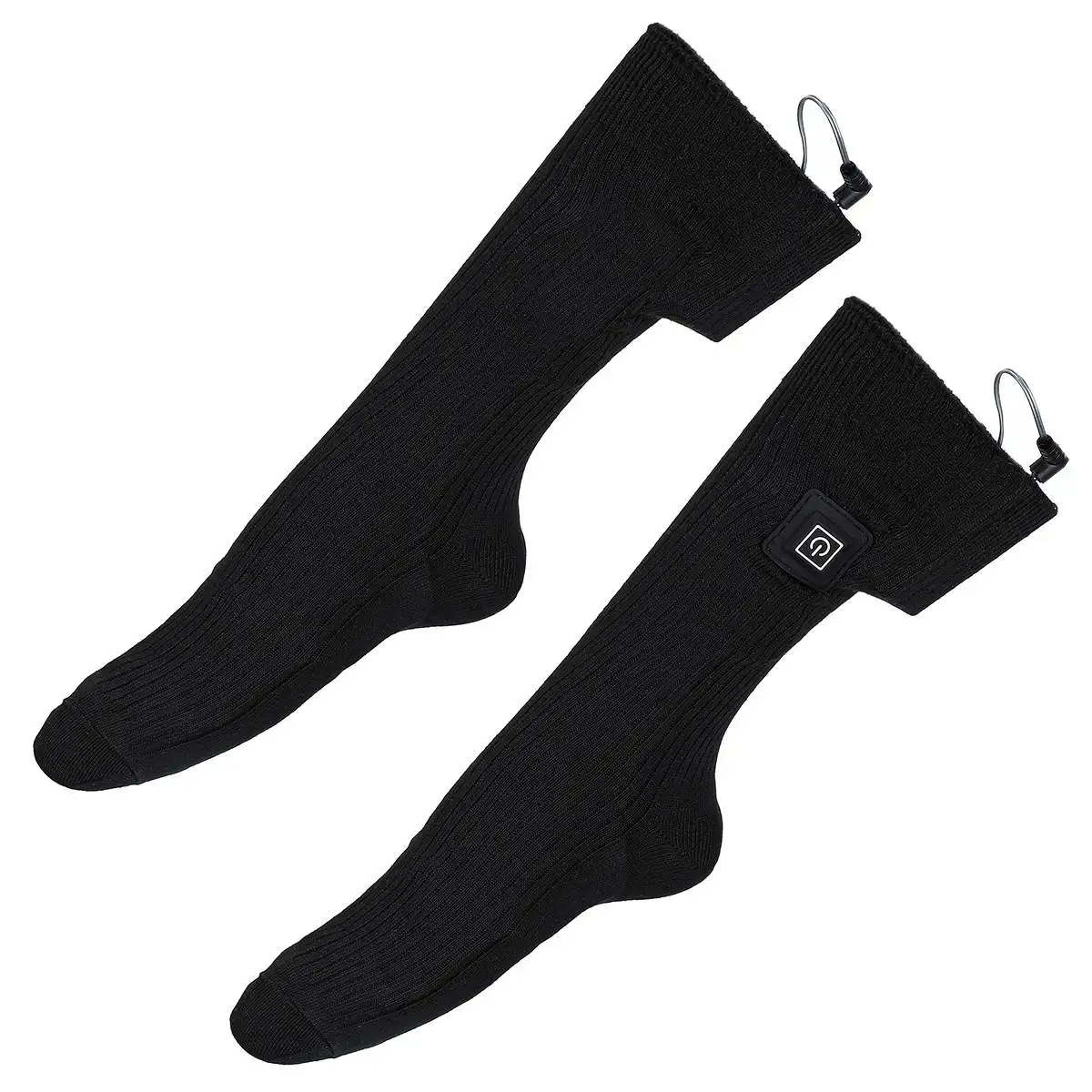 

3 Adjustable Electric Heated Socks Men Women Skiing Heated Socks For Camping Hiking Winter Snowboard Socks Rechargeable Battery