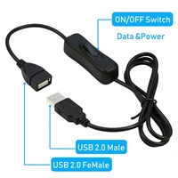 annxin original usb switch extension cable accepts private customization usb male to female onoff cable