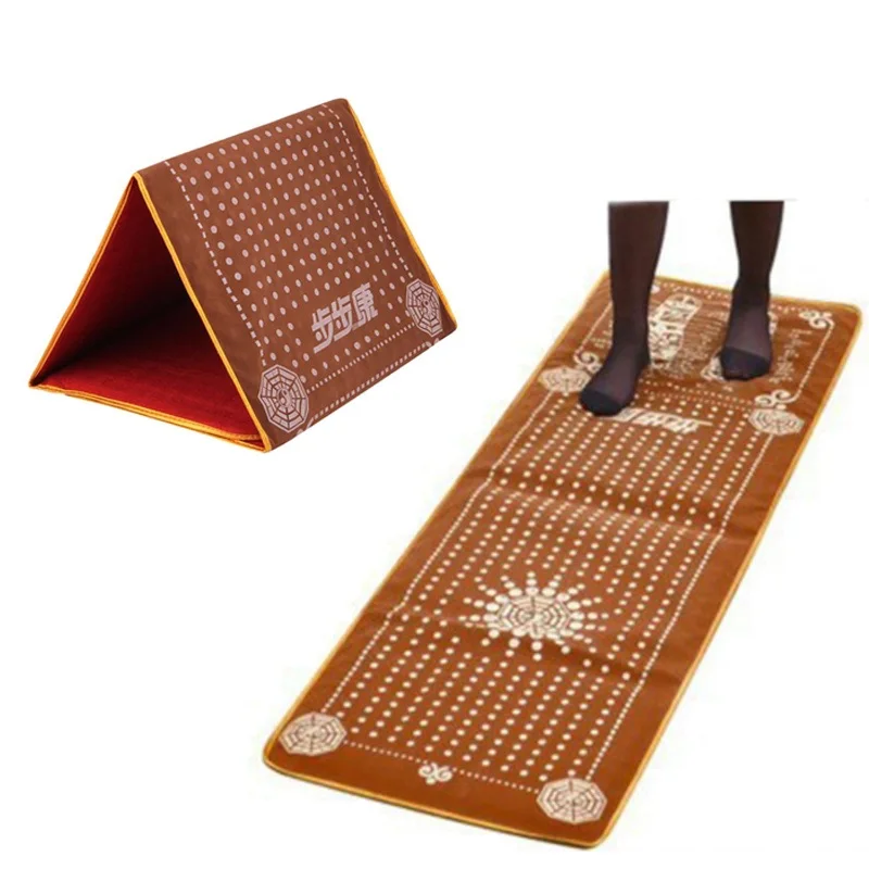 Турмалиновое одеяло коврик для массажа ног массажный улучшает циркуляцию крови |