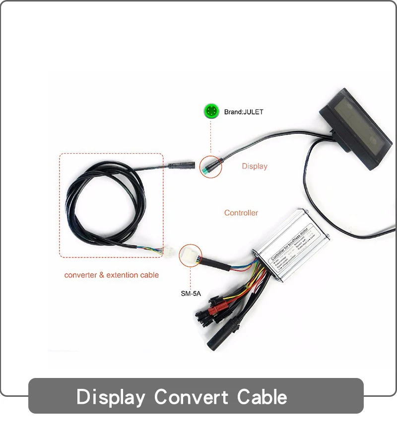 EJOYQI KT ЖК-дисплей 8H USB фара для электровелосипеда в Дисплей 24V 36V 48V Электрический велосипед аксессуары Дисплей Электрический велосипед ЖК-дисплей Водонепроницаемый