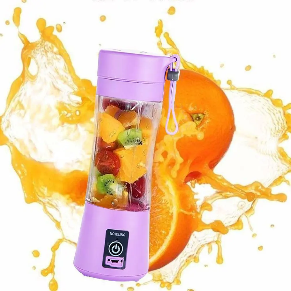 

Portable USB Fruit Juicer Shaker Bottle Electric Juicer Smoothie Maker Blender Mini Household Juicer