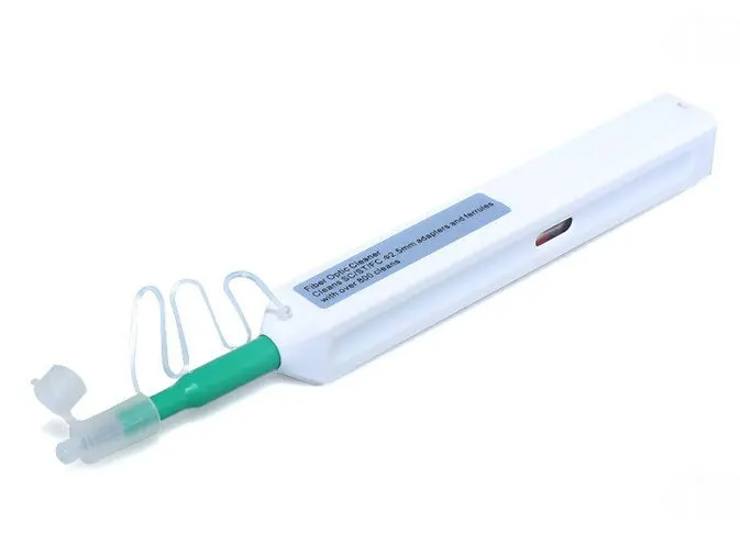 

2.5mm Ferrule Fiber Optic Connector Cleaning Tool,One click cleaner, Push Cleaner,Pentype Cleaner,800+ Cleanings FOR SC,ST,FC