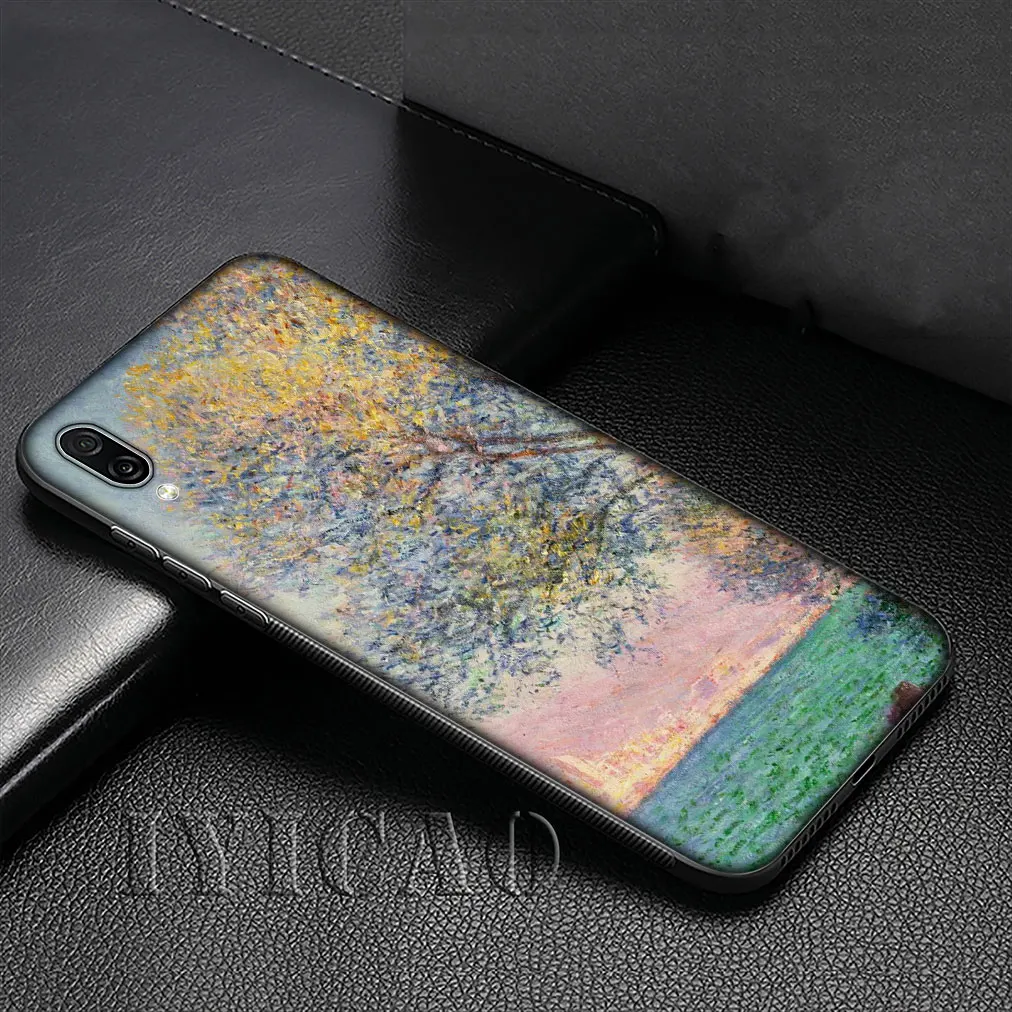 Мягкий чехол для Huawei P30 P20 Pro P10 P9 Lite Mini 2017 2016 P Smart Z Plus 2019 с изображением Ван Гога Моны