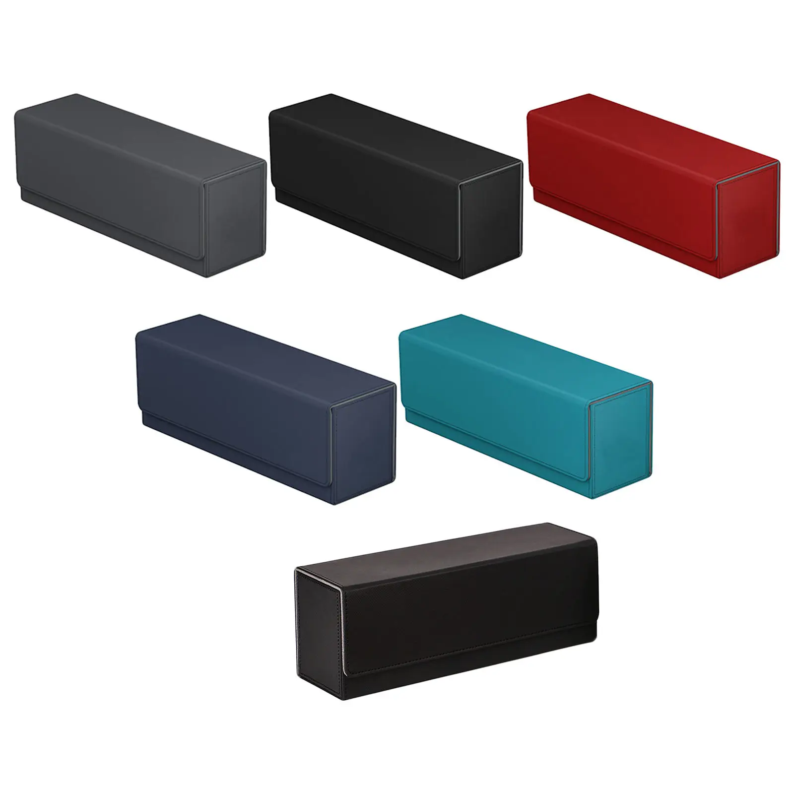 

Deck Box and Card Sleeves for 400 Sleeved Cards PU Leather Card Holder for TCG