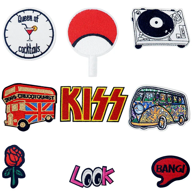 Все-видящие Глаза Череп вышитые утюжки на заплатках для одежды Сделай Сам полосы