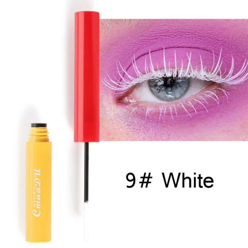 

10 Colors Long-lasting Waterproof Curling Lengthening Thick Eyelash Mascara Natural Quick Dry Eyelash Mascara S1
