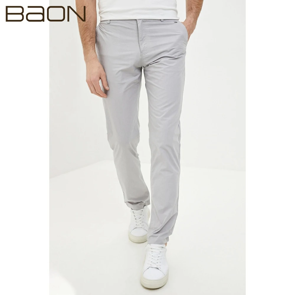 Мужские брюки чиносы Baon B790015|Костюмные брюки| |