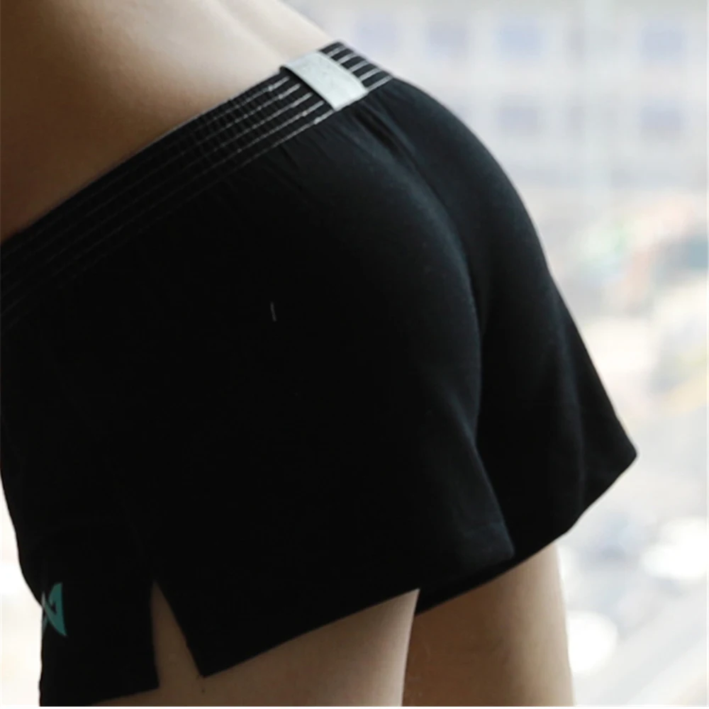 

Hot Sell Brand Mens Sexy Short Pants Colorful Breathable Casual Shorts Loose Home-wear Jogger Gyms Fitness Pouches Sweatpants